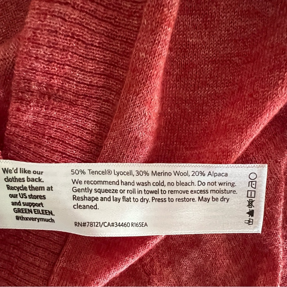 Eileen Fisher lightweight merino wool sweater sz PL - Picture 4 of 7